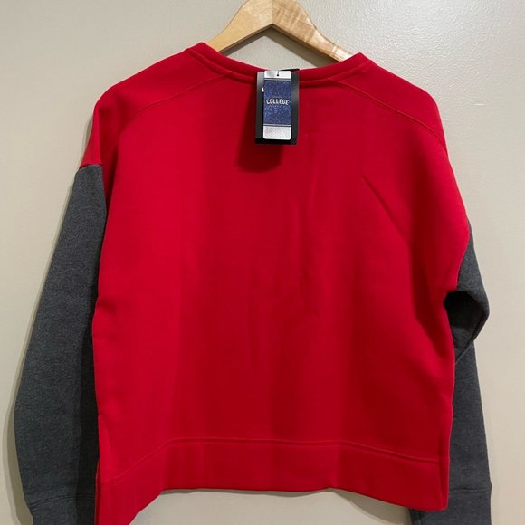 Nike Womens Georgia Bulldogs Football Crew Neck Sweatshirt Size M CZ6973-657 NEW - Picture 3 of 4